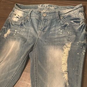 Wallflower light skinny jeans